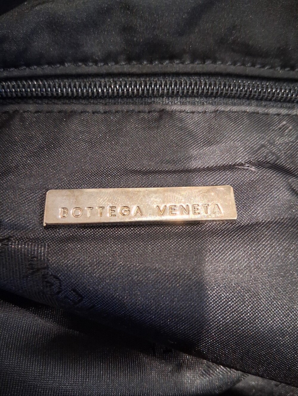 Bottega Veneta Black Nylon Shoulder Tote - Picture 13 of 14